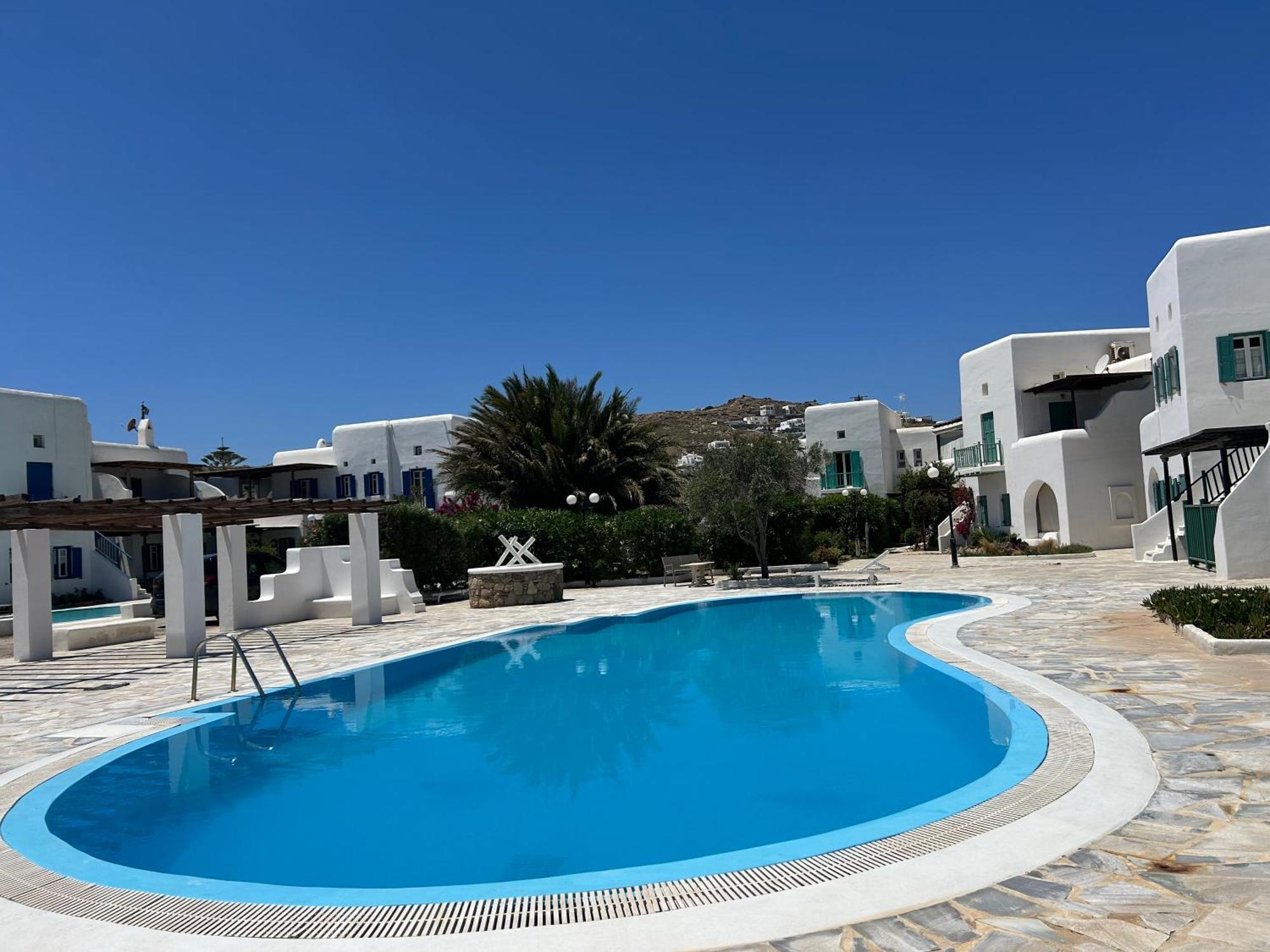 Luxury House With Swimming Pool In Ornos Mykonos Villa Exterior photo